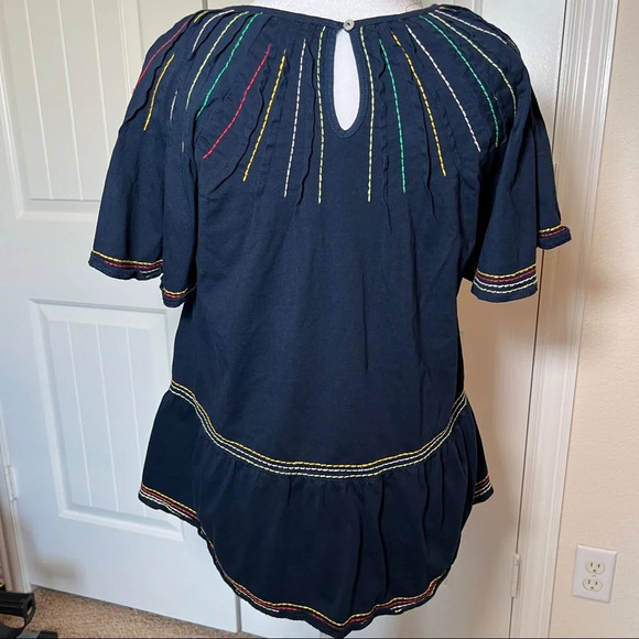 Maeve Chamonix Embroidered Swing Top, X-Small - Picture 5 of 9